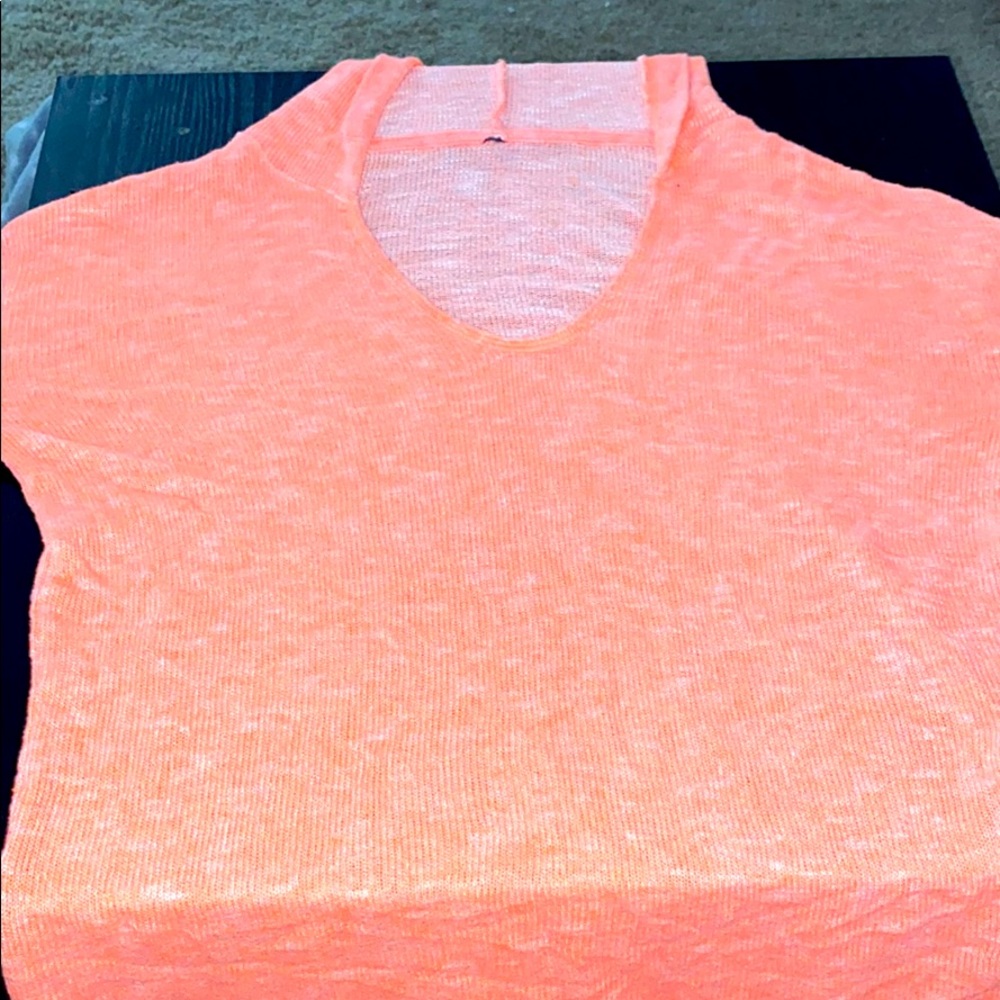 Orange hoodie